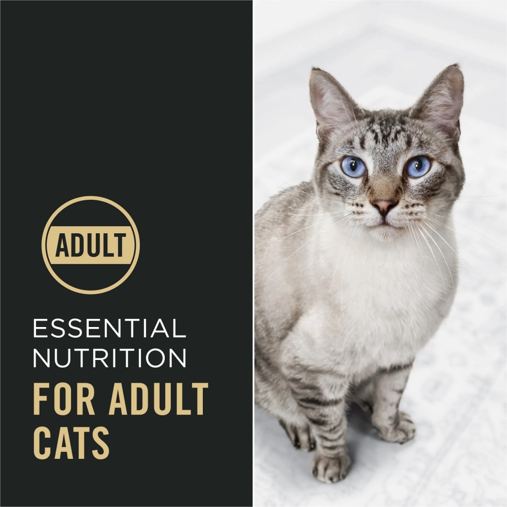 Purina Pro Plan Complete Essentials Chicken and Rice Formula Adult High-Protein Dry Cat Food, 16 lb. - Image 4
