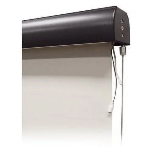 Keystone Fabrics Premium Motorized Outdoor Patio Sun Shade 4ft Wide (Cream) - Image 4