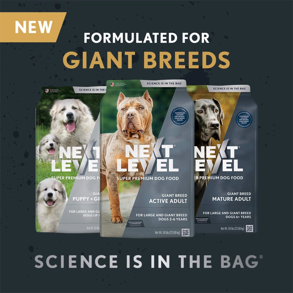 Next Level, Giant Breed Active Adult, Dry Dog Food, 50 lbs - Image 4