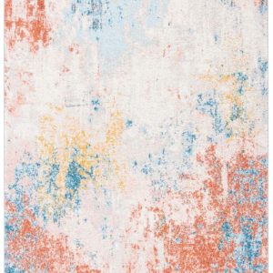 SAFAVIEH Tulum Collection TUL207A Ivory / Pink Rug