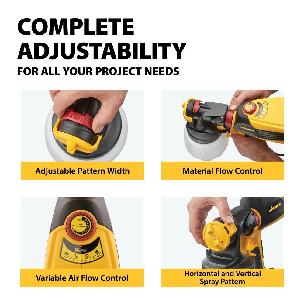 Wagner FLEXIO 590 Paint Sprayer for Indoor and Outdoor Projects - Image 2