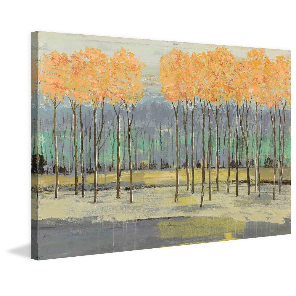 Marmont Hill "Fresh Foliage II" Painting Print on Wrapped Canvas - Image 3