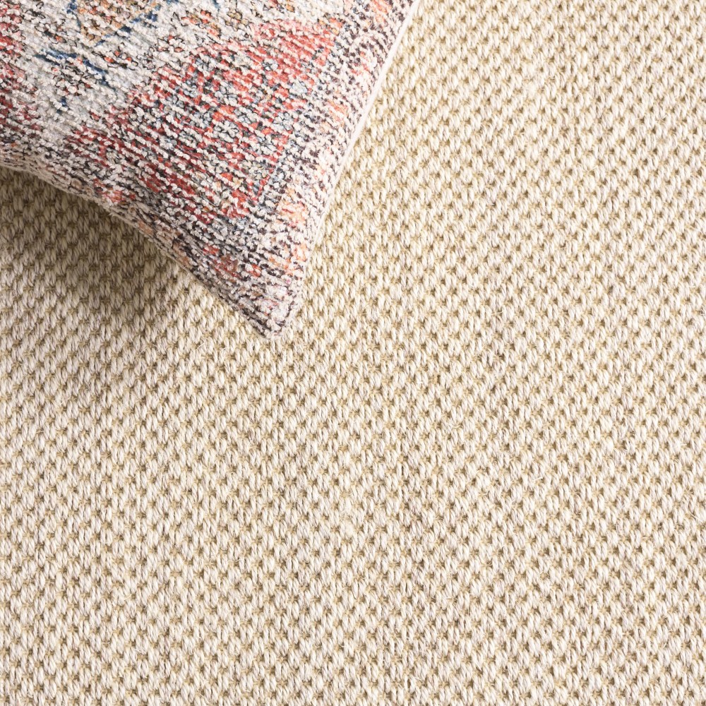 Safavieh Natural Fiber Kentigern Solid Area Rug, Marble/Linen, 8" x 10" - Image 5