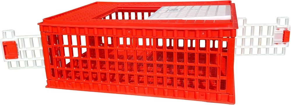 RentACoop Poultry Carrier Crate for Chickens, 29" x 22" x 12", New - Image 2