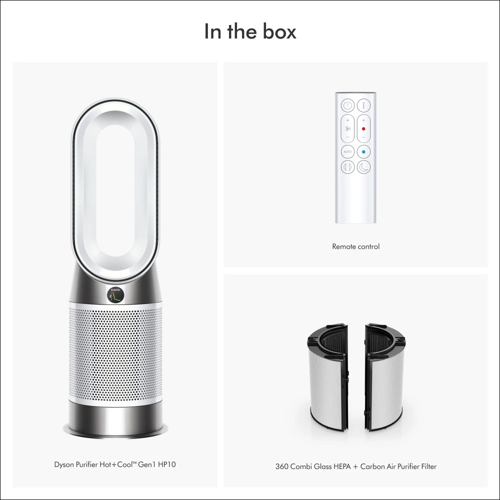 Dyson Purifier HotCool Gen1 HP10 White/White New - Image 6