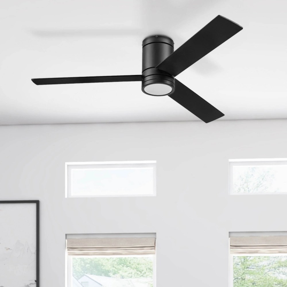 Prominence Home 52 in Espy Matte Black Remote Control 3 Blades Ceiling Fan, Matte - Image 2
