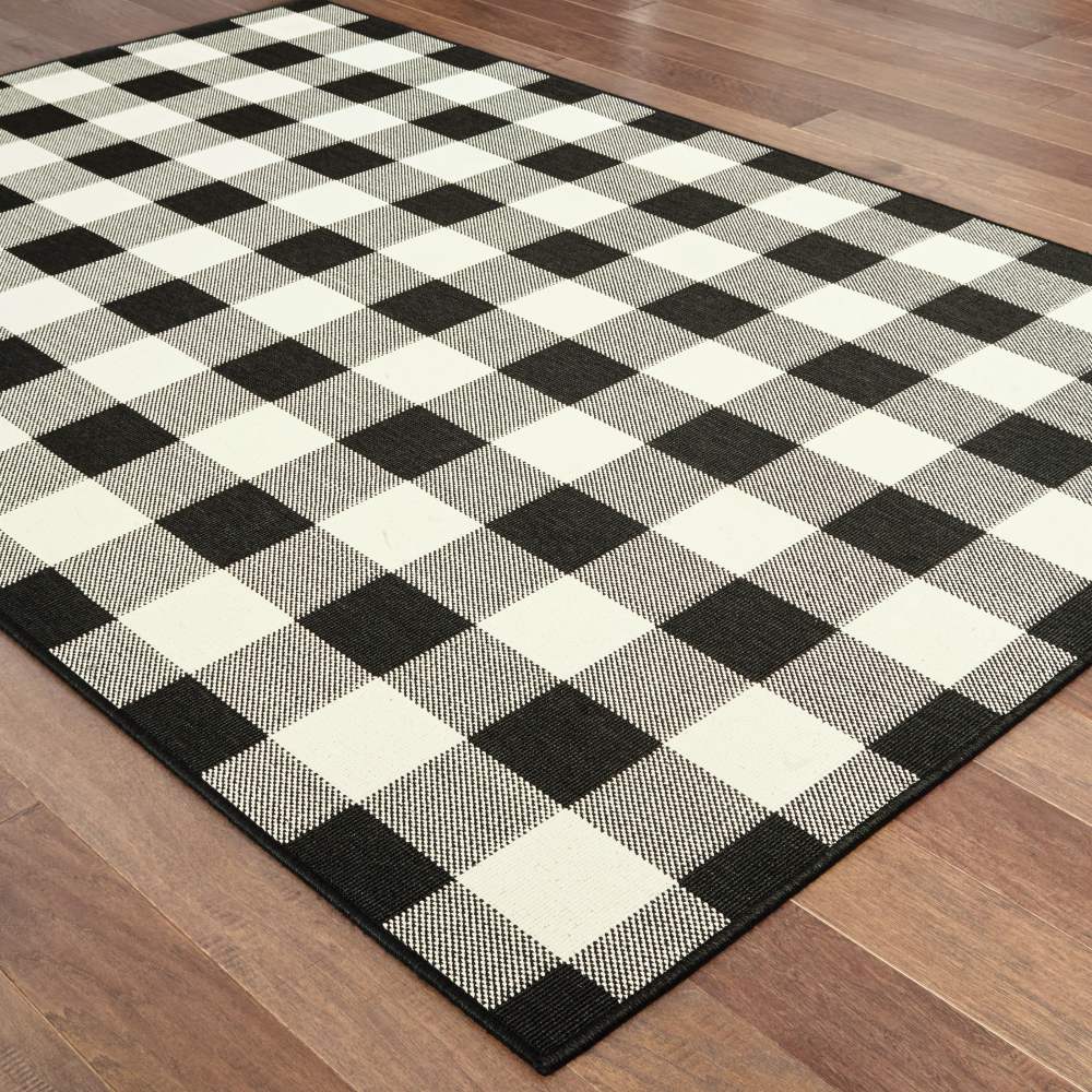 Avalon Home Mackinaw Gingham Check Indoor/Outdoor Area Rug - Image 3