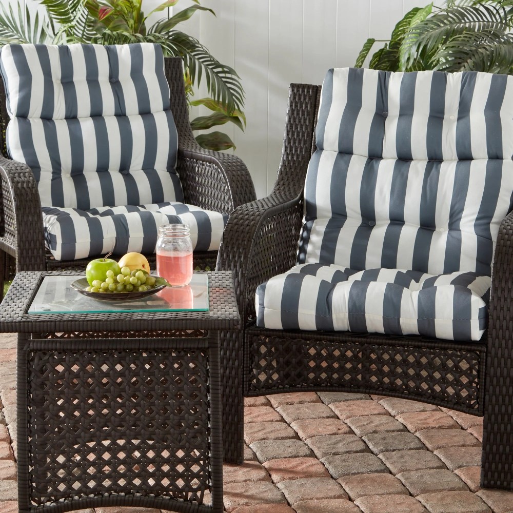 Sunbeam 44 x 22 in. Outdoor High Back Chair Cushion (2-Pack) by Greendale Home Fashions - Image 95