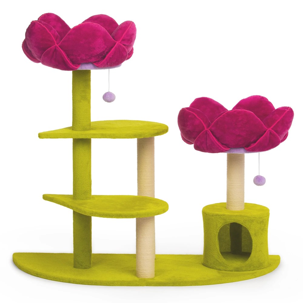 Prevue Pet Products Kitty Power Flower Garden Cat Tree Tower - Image 5