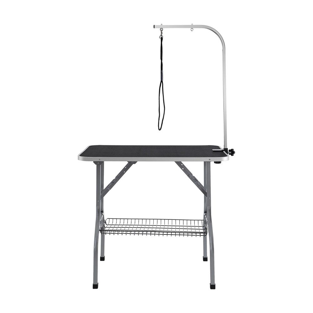 KFFKFF Pet Dog Cat Grooming Table Arm with Clamp 36" Foldable Adjustable Height