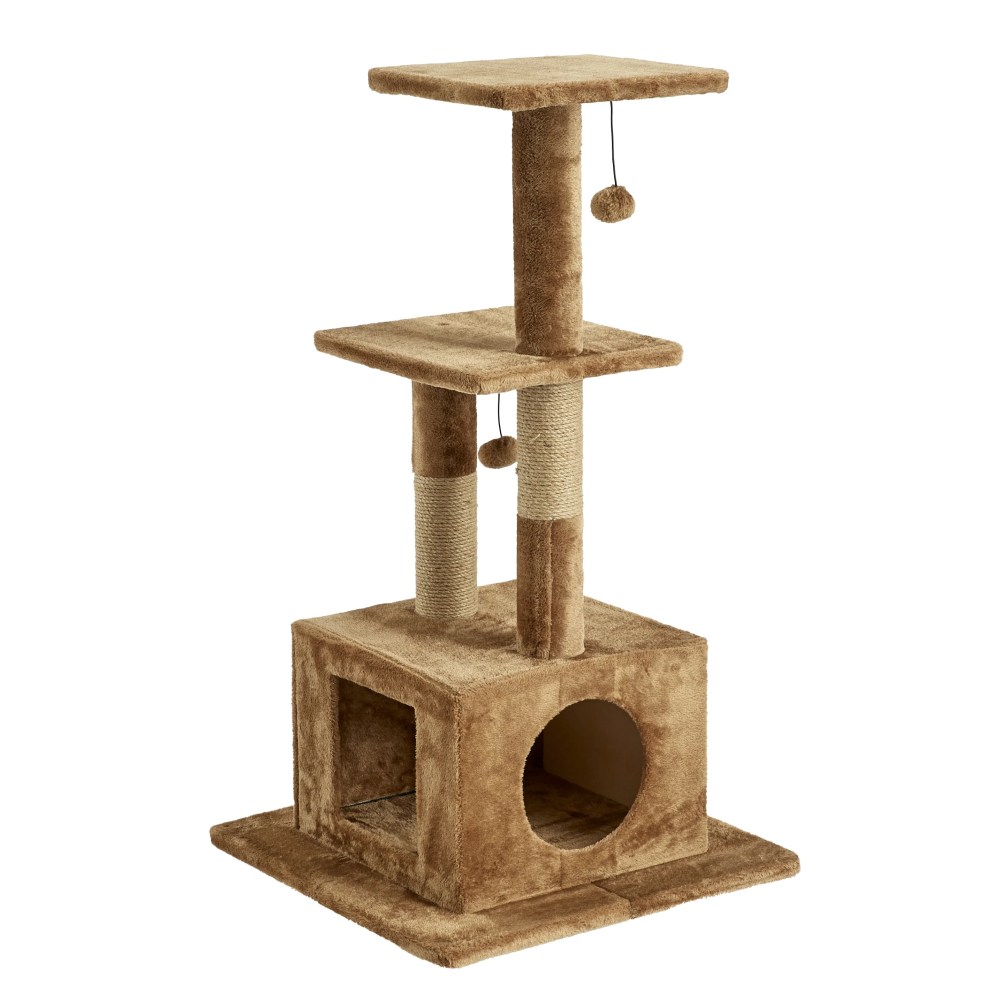 Two by Two Willow 43.7-inch Cat Tree, Cat Tower, Scratching Post, Perch & Playground - Image 10