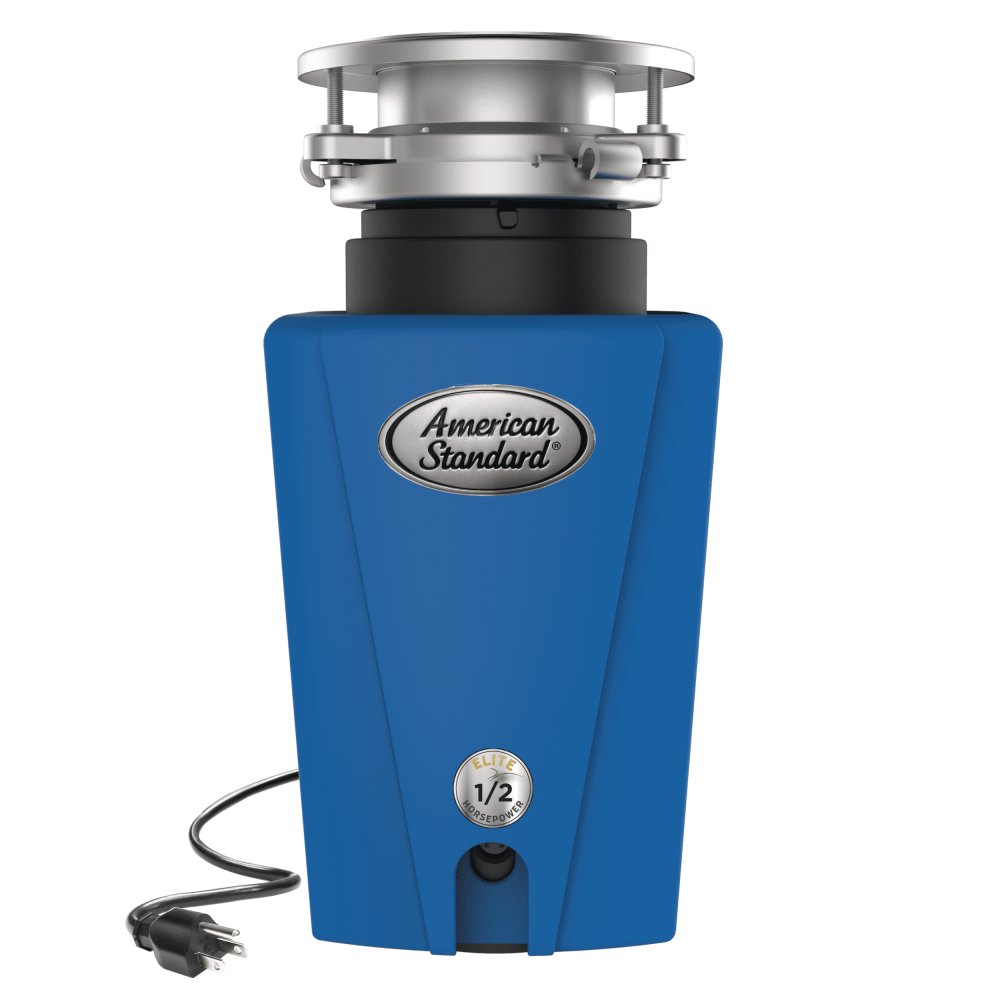 American Standard Elite ASE50 1/2 HP Continuous Feed Kitchen Garbage Disposal with Power Cord