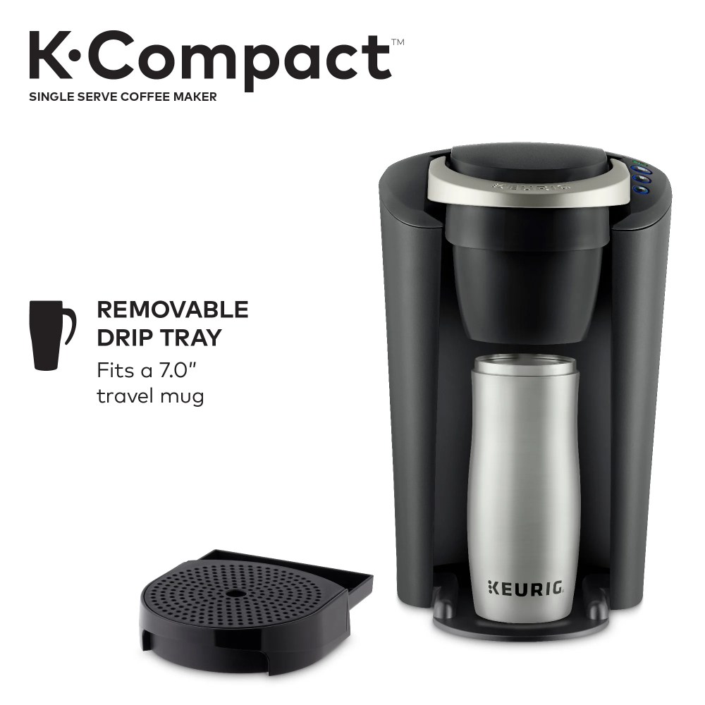 Keurig K-Compact Single-Serve K-Cup Pod Coffee Maker,Black - Image 3