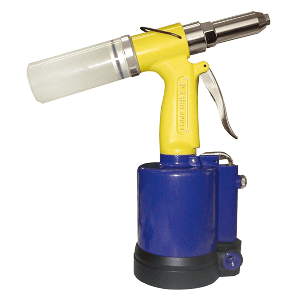 Astro Pneumatic Tool PR14 Air Riveter - 3/32-Inch, 1/8-Inch, 5/32-Inch, 3/16-Inch and 1/4-Inch Capacity