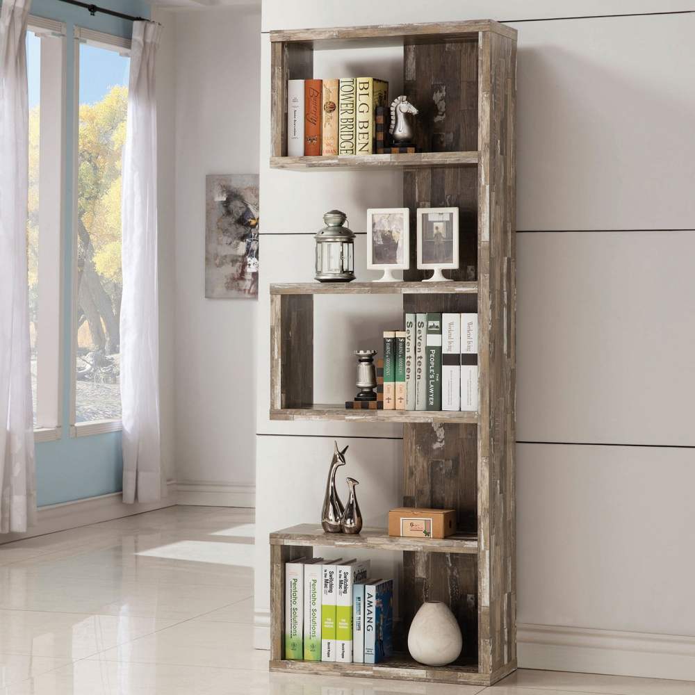 Joey 5-tier Bookcase Salvaged Cabin