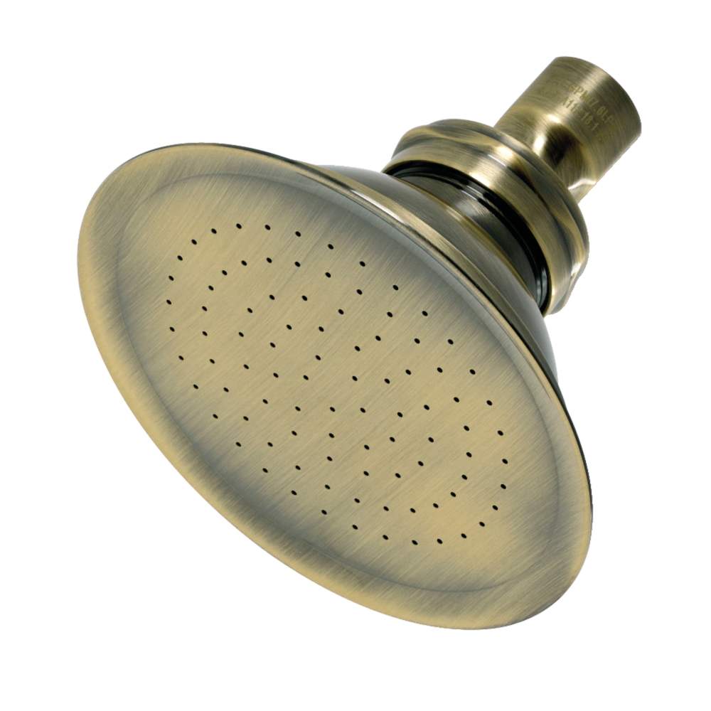 Kingston Brass P10AB Victorian 4-3/4-Inch Round Raindrop Brass Shower Head in Antique Brass