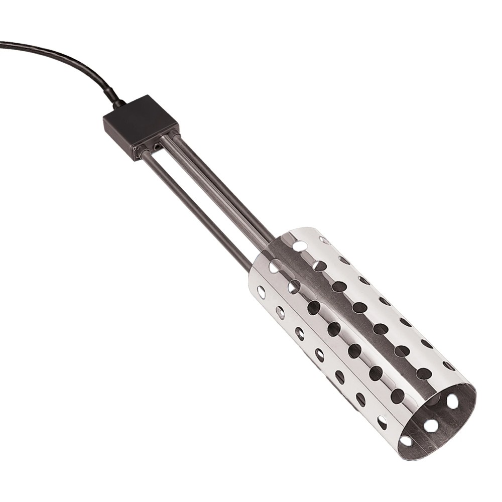 API 1000Watt Thermostatic Pail or Bucket Water Heater with Guard,Silver