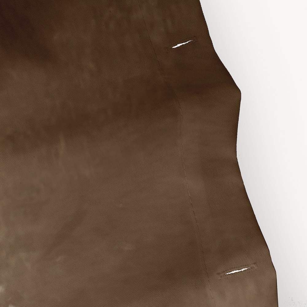 Simply Daisy 70" W x 73" H Conch Animal Print Polyester Shower Curtain, Brown - Image 2