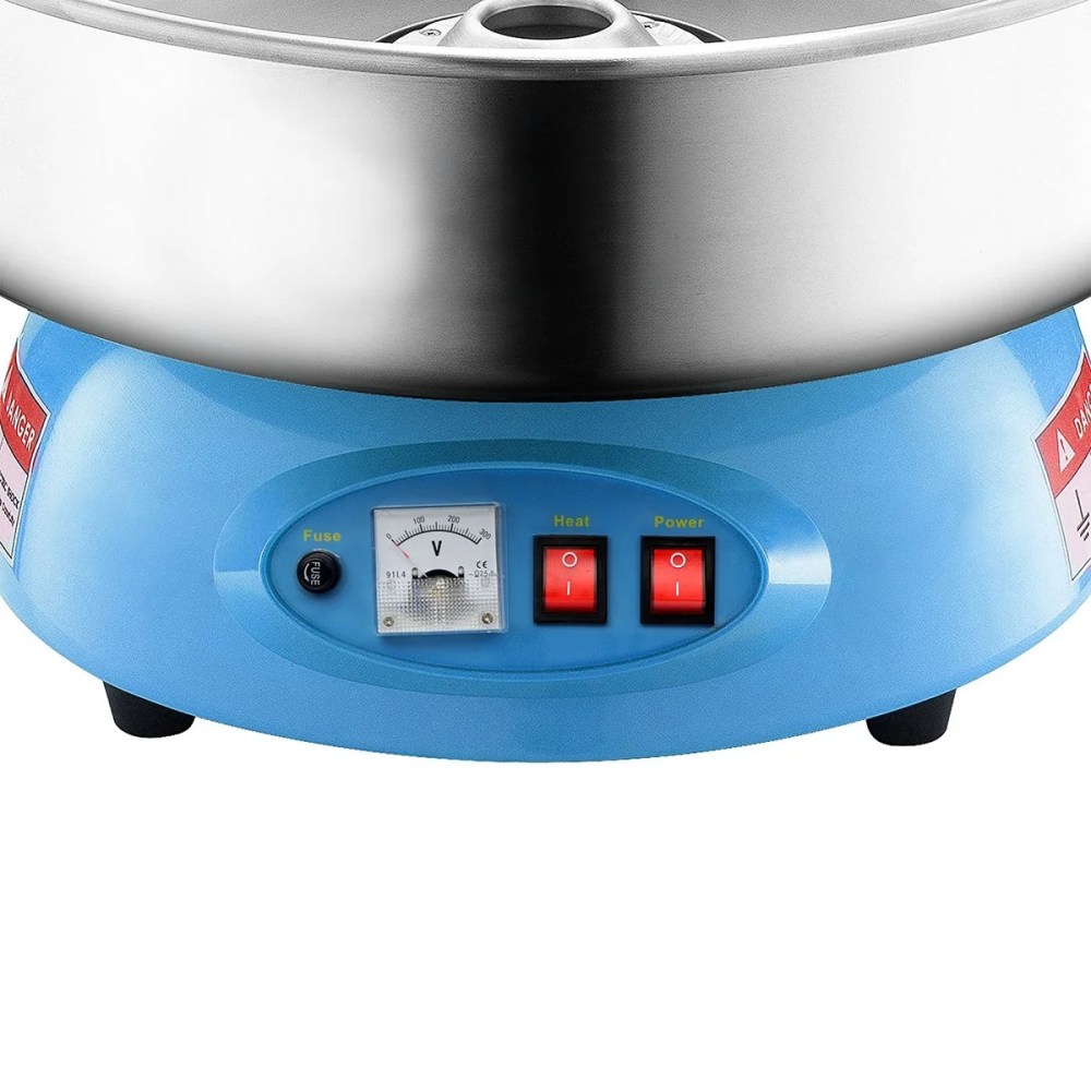 PartyHut Commercial Cotton Candy Machine Carnival Party Candy Floss Maker,Blue - Image 5