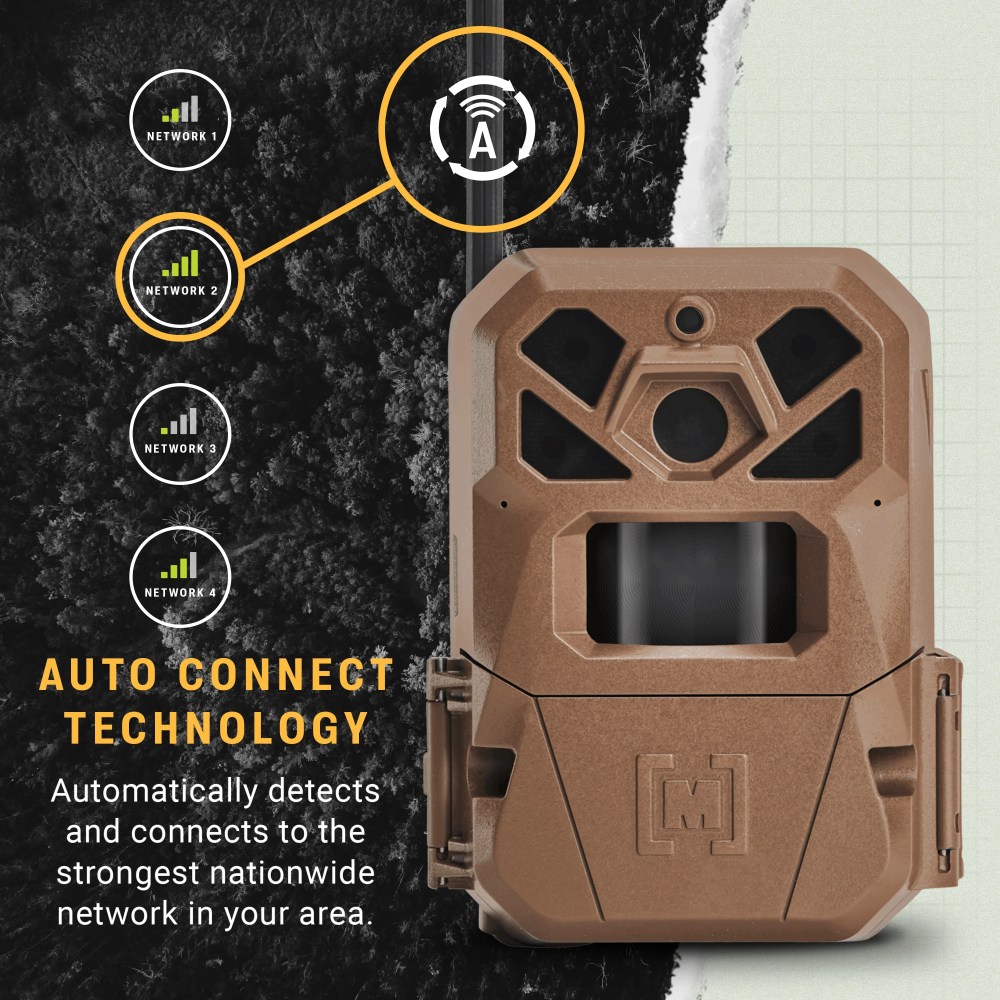 Moultrie Edge 2 Cellular Trail Camera - Auto Connect Nationwide 4G LTE - On Demand 36MP Photo - 1080P Video with HD Audio - 100 Ft Detection Range - Low Glow Flash - Image 4