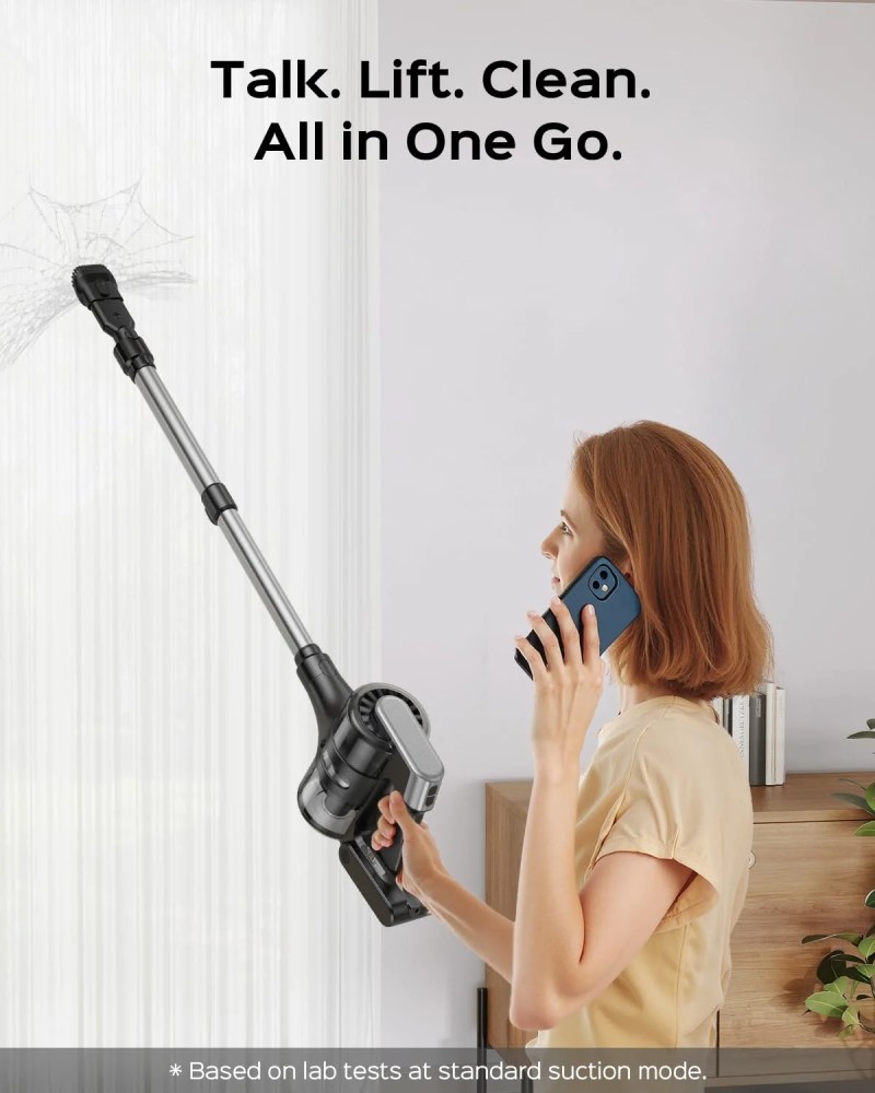 VACFORE Cordless Vacuum,Poweful Suction Stick Vacuum Cleaner - Image 6
