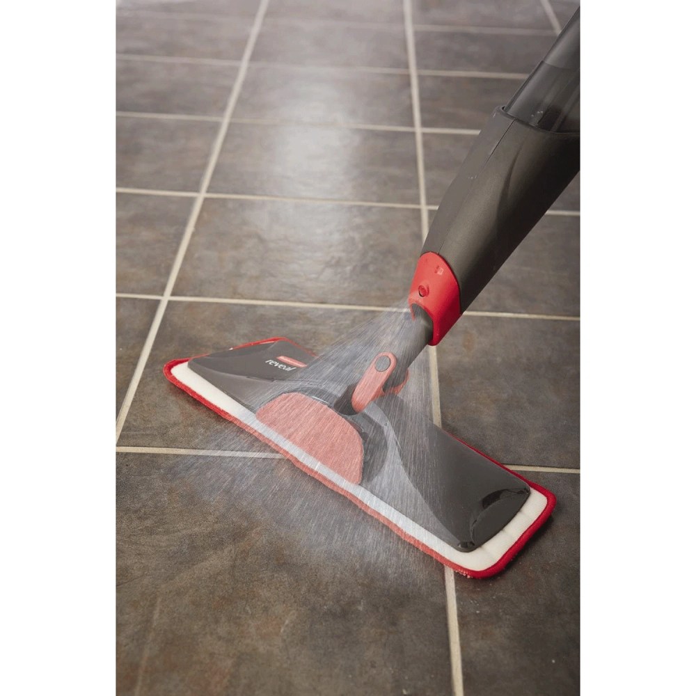 Rubbermaid Reveal Spray Mop Floor Cleaning Kit with Wet Pads and Refill Bottles - Image 5