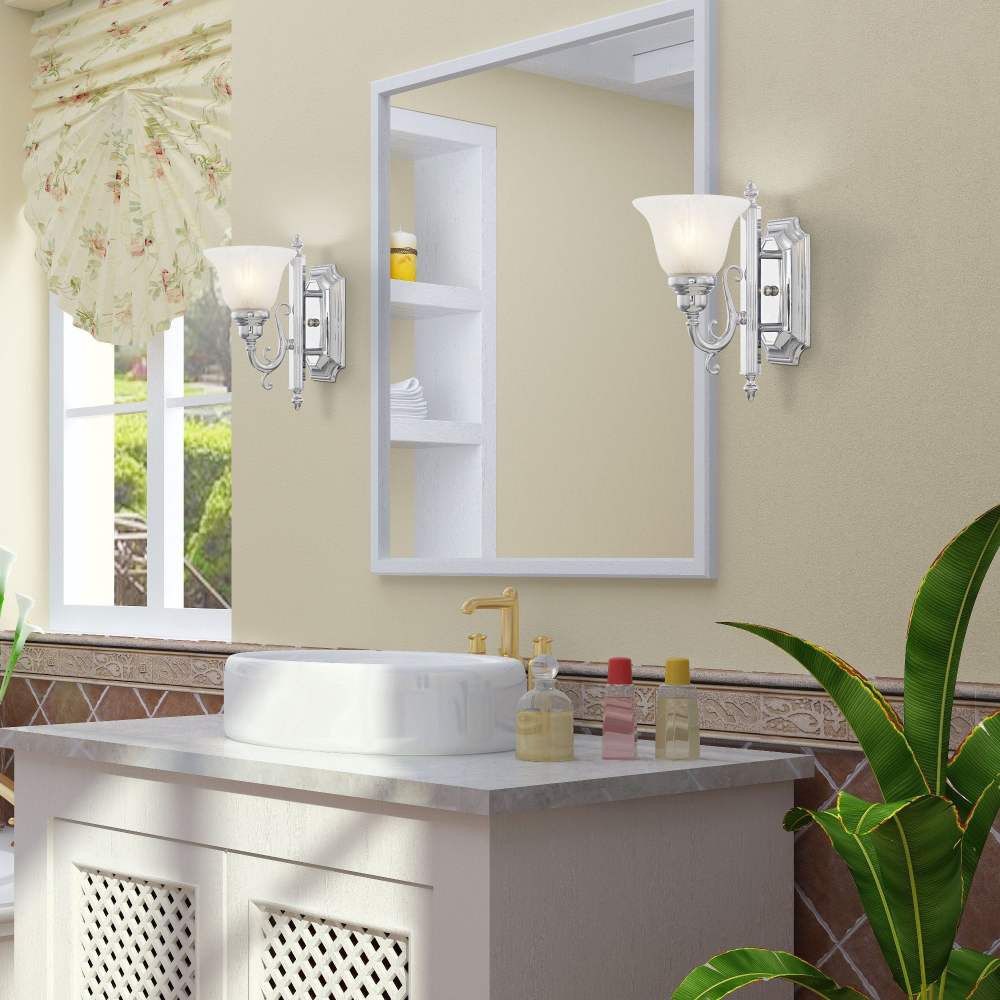 Livex Lighting French Regency Bath Light in Chrome - Image 9