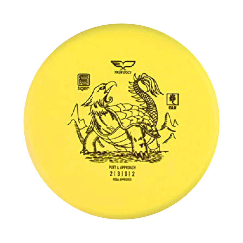 Yikun Discs - GUI - Putter Pack for Disc Golf, 10-Disc Practice Pack (Yellow) - Image 6