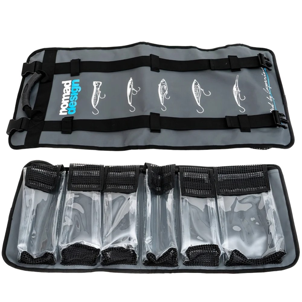 NOMAD DESIGN Medium Charcoal Lure Roll (ND-LUREROLL-MED)