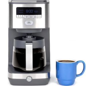 GE Stainless Steel 12-Cup Coffee Maker
