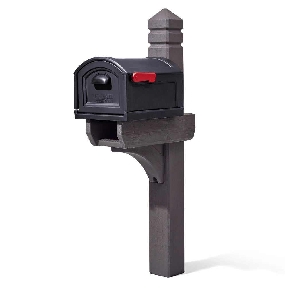 Step2 Lakewood Extra Large T4 Mailbox with Post Kit and Magnetic Closure