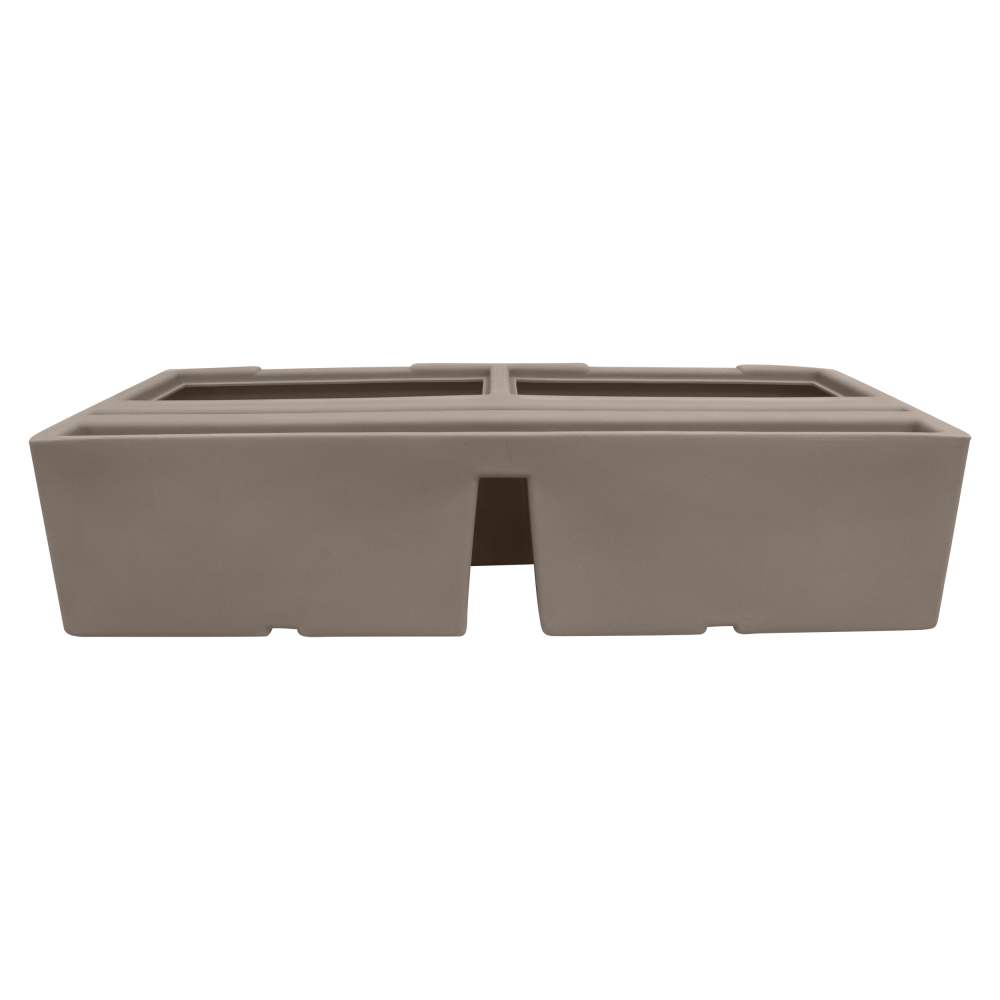 Wise BM1145-1B-1725 Premier Series Pontoon 50-Inch Bench Base Only, Mocha Java - Image 2