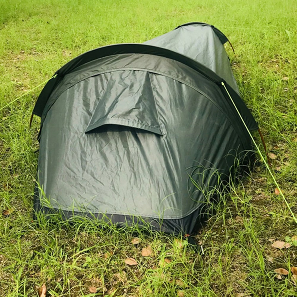 Watertight Sleeping Bag Camping Survival Bivvy Tent for Outdoor Bivy Tent, Single Person Sleeping Backpacking Bivvy Tent - Image 2