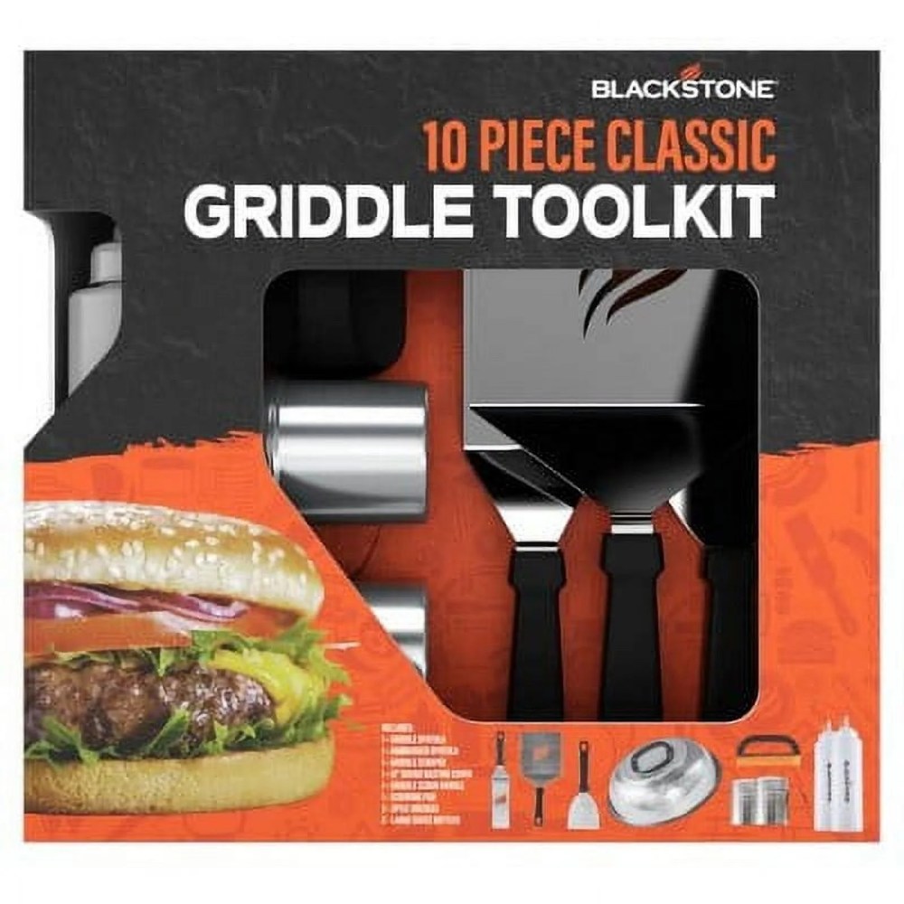 Blackstone 10-Piece Griddle Accessory Kit - 13x 15.5x 16