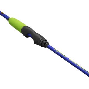 Lew's Wally Marshall Speed Shooter Spinning Fishing Rod, 6-Foot 6-Inch 1-Piece Rod, Medium-Light Power, Black/Green