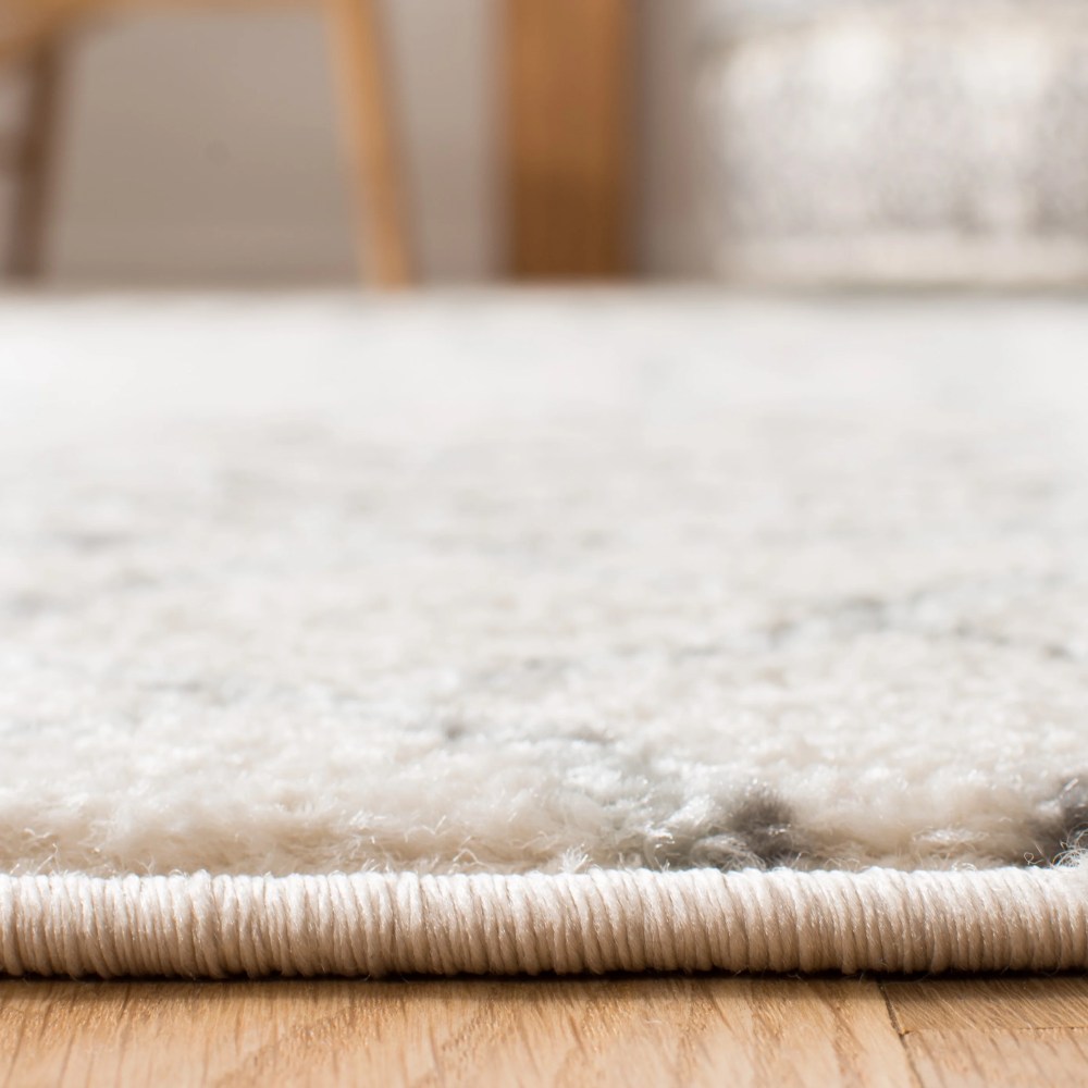 SAFAVIEH Tulum Glen Oriental Area Rug, Ivory/Grey, 5'3" x 7'6" - Image 4