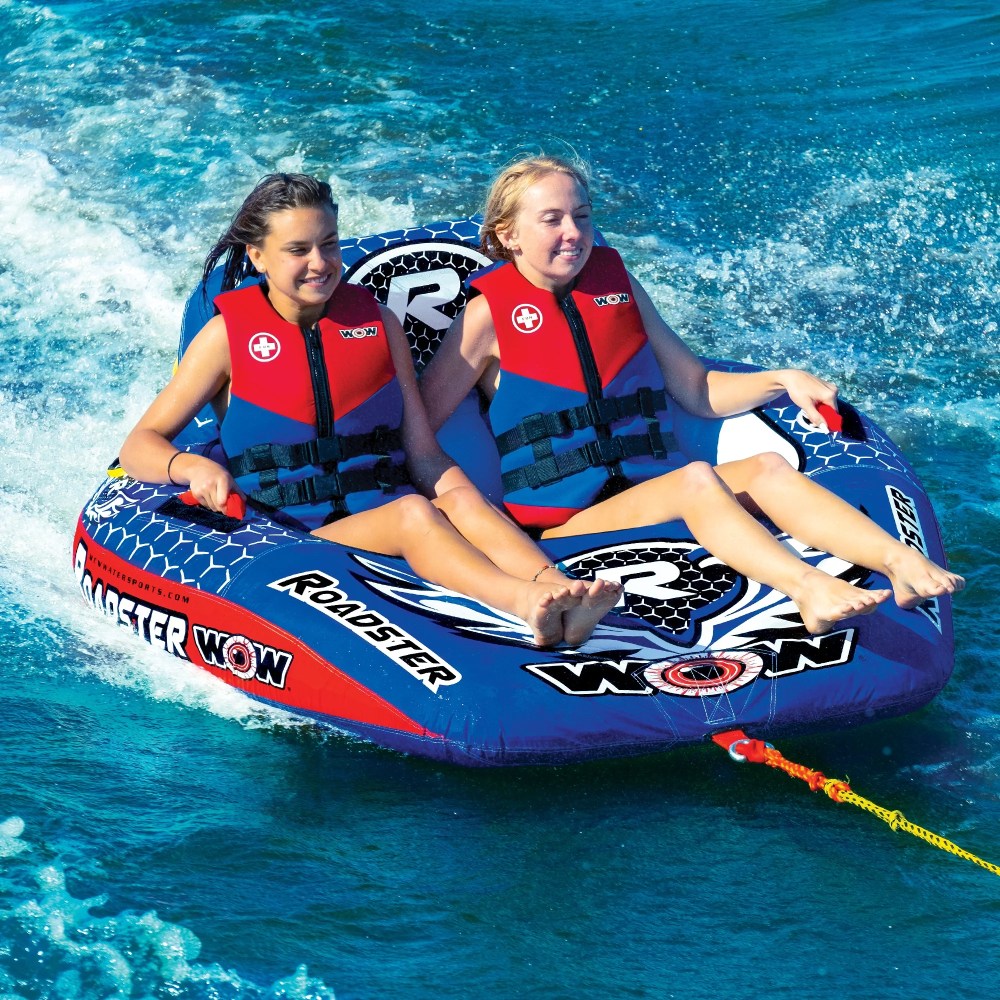 WOW Sports Roadster 1-2 Person Towable Tube for Boating - Image 8