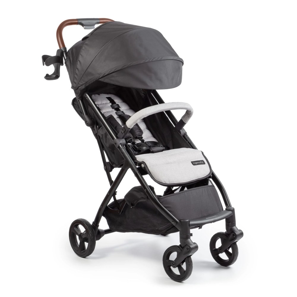 Ingenuity 3Dquickclose CS Compact Fold Infant Baby Stroller, Black