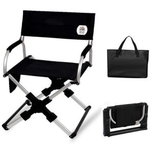 YTZ Outdoor Portable Folding Director's Chair with Carry Bag for Camping, Lawn, Sports and Fishing