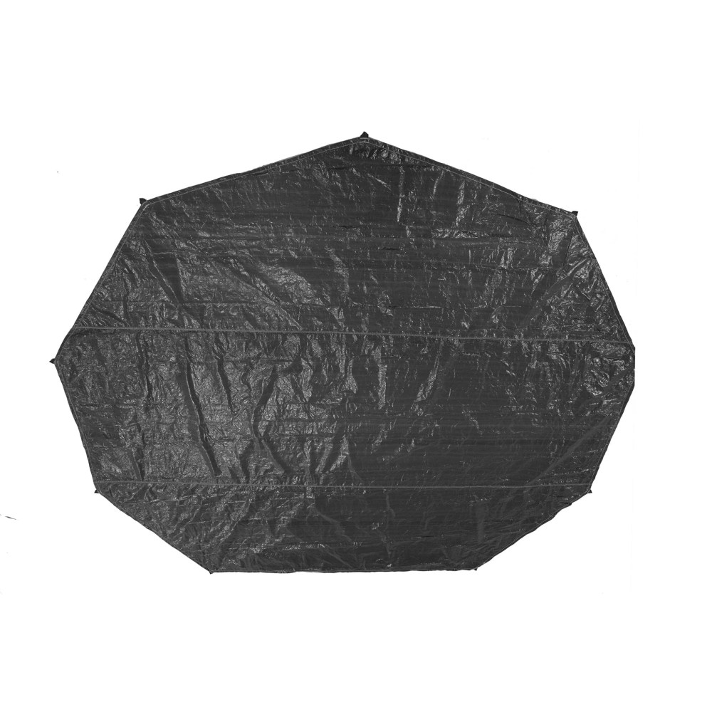 White Duck Outdoors 13" (4M) Waterproof Tent Footprint-Avalon Ground Tarp with Pegs & Pins for Bell Tents and Outdoor Camping