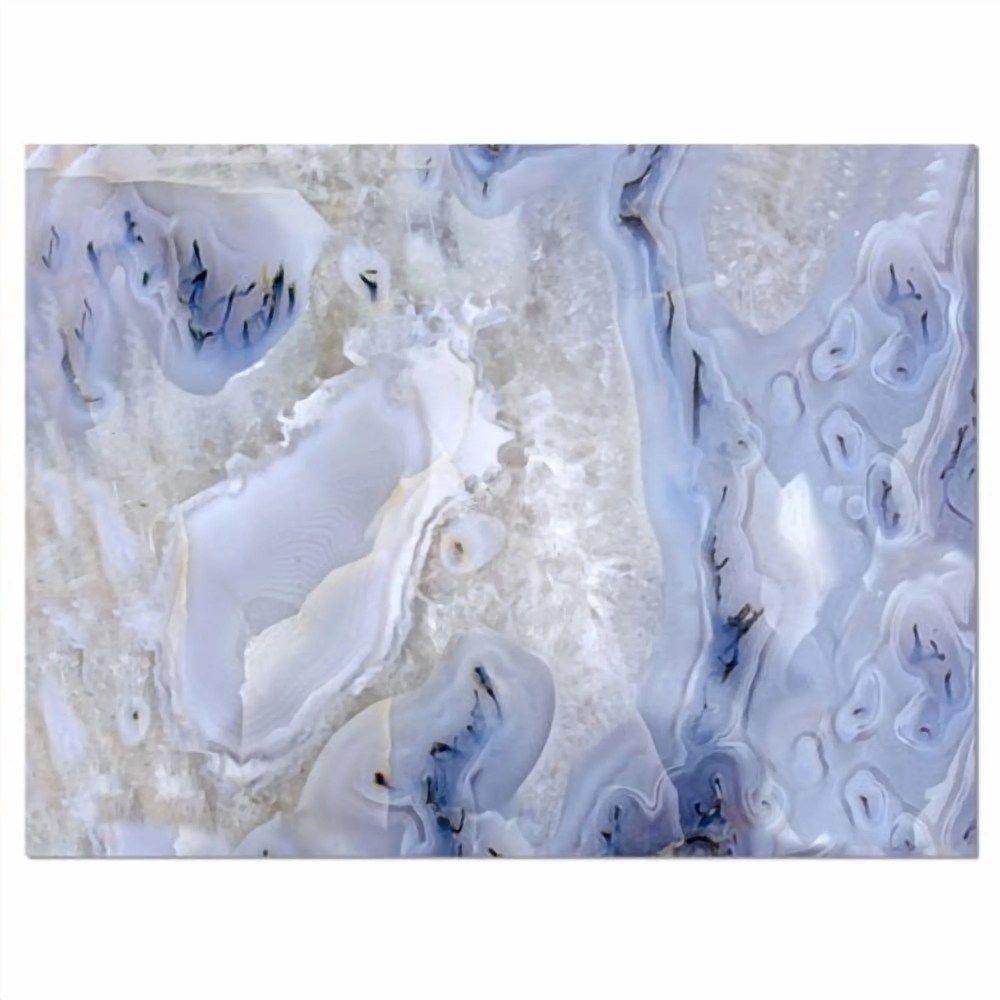 Designart 'Agate Stone Background ' Abstract Canvas Wall Art Print - Image 2