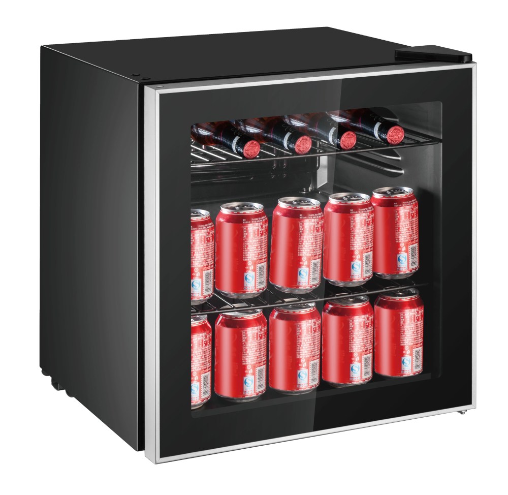 Frigidaire 70 Can Beverage Refrigerator,Black