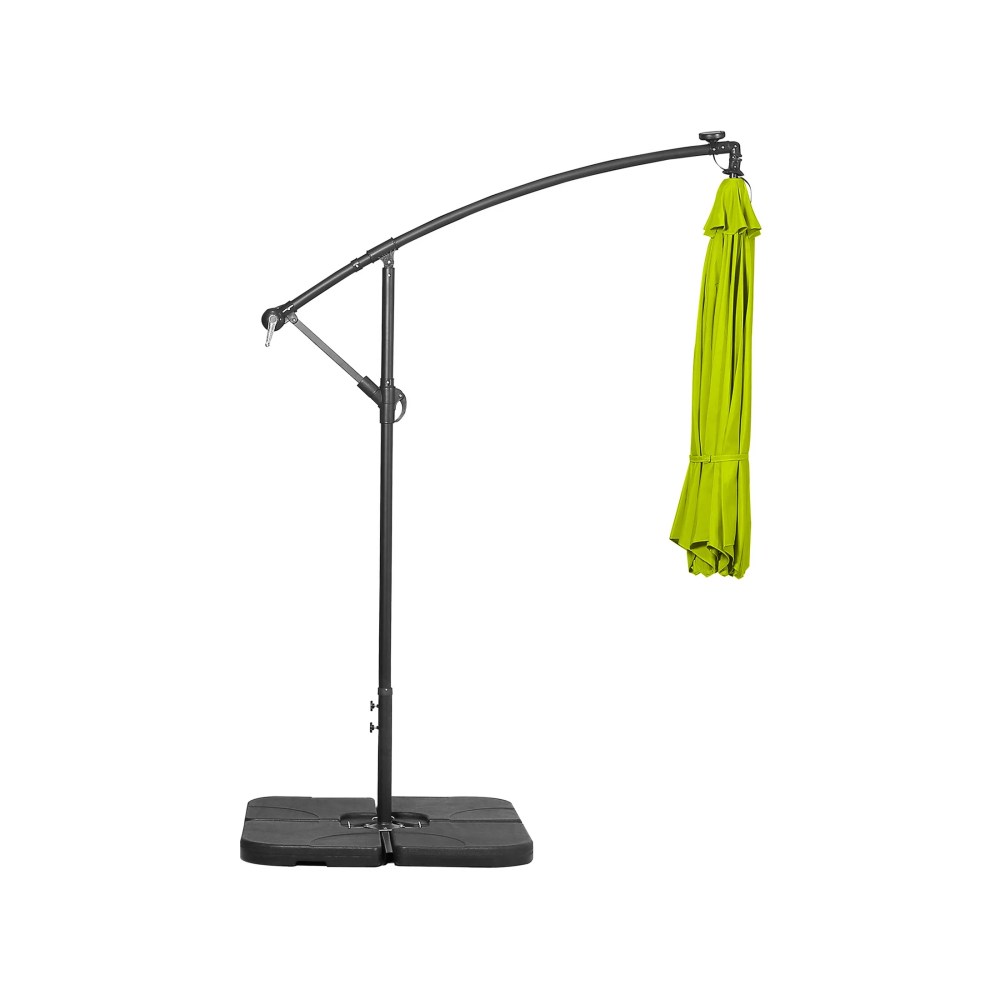 Westin Outdoor 94" Lime Green Solid Print Octagon Offset and Cantilever Patio Umbrellas - Image 2