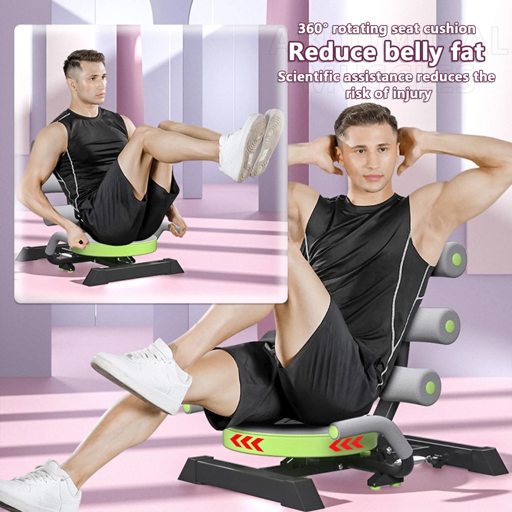 Ab Machine Sit Up Bench Abs Exerciser EquipmentAbdominal Portable Workout Crunch Core Fitness Workout Gym Fitness Machine - Image 3