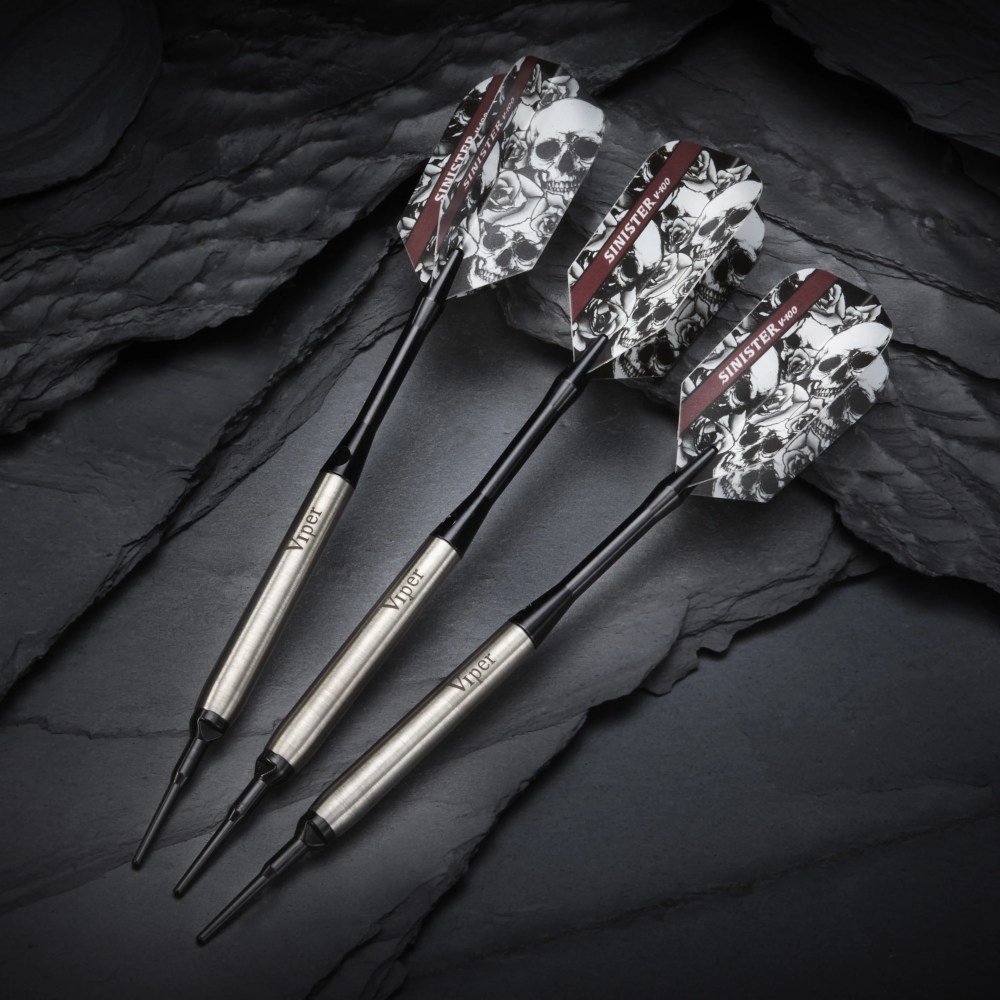 Viper Sinster 95 Tungsten Soft Tip Dart Set, Smooth, 16 Grams - Image 10