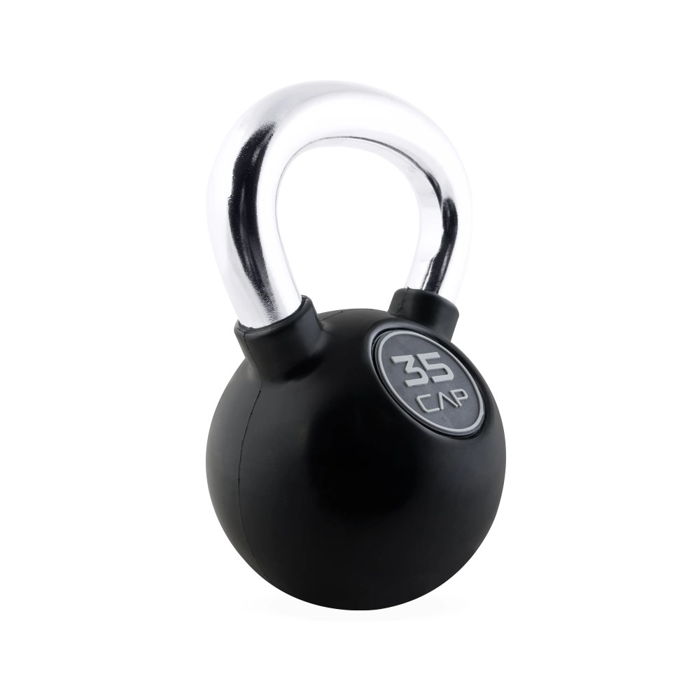 CAP Barbell Rubber Coated Kettlebell, 35lb, Single - Image 3