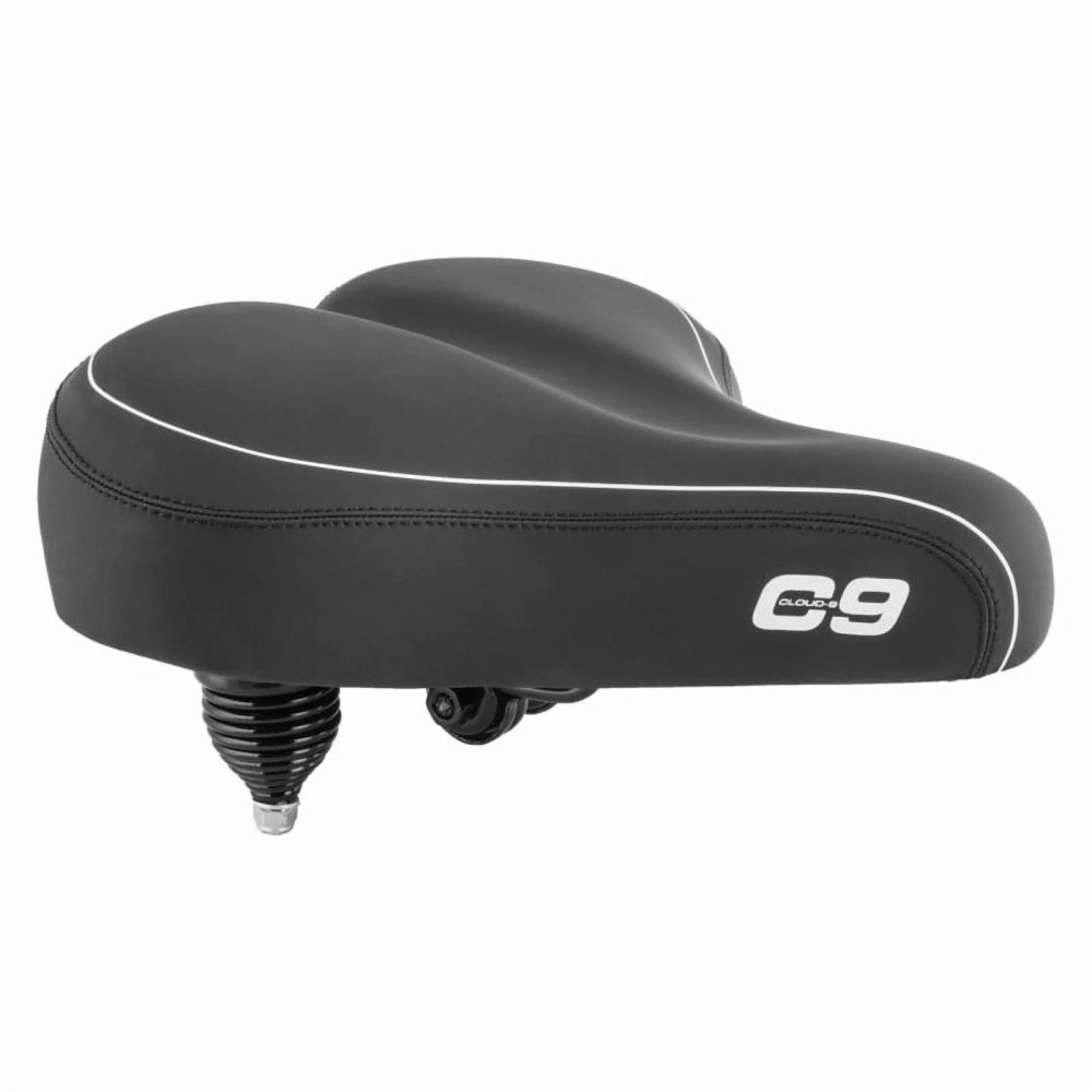 Cloud-9 Cruiser-Ciser Saddle C9 Soft Touch Black Unisex Comfort Hybrid Bike Seat