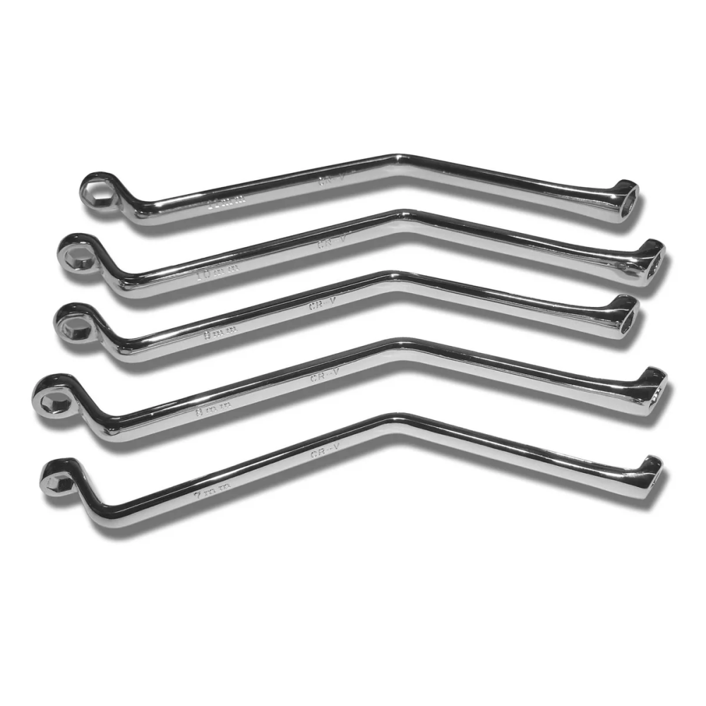 VIM Tools Brake Bleeder Wrench Set,5 Pieces,7mm to 11mm,Automotive Specialty Parts