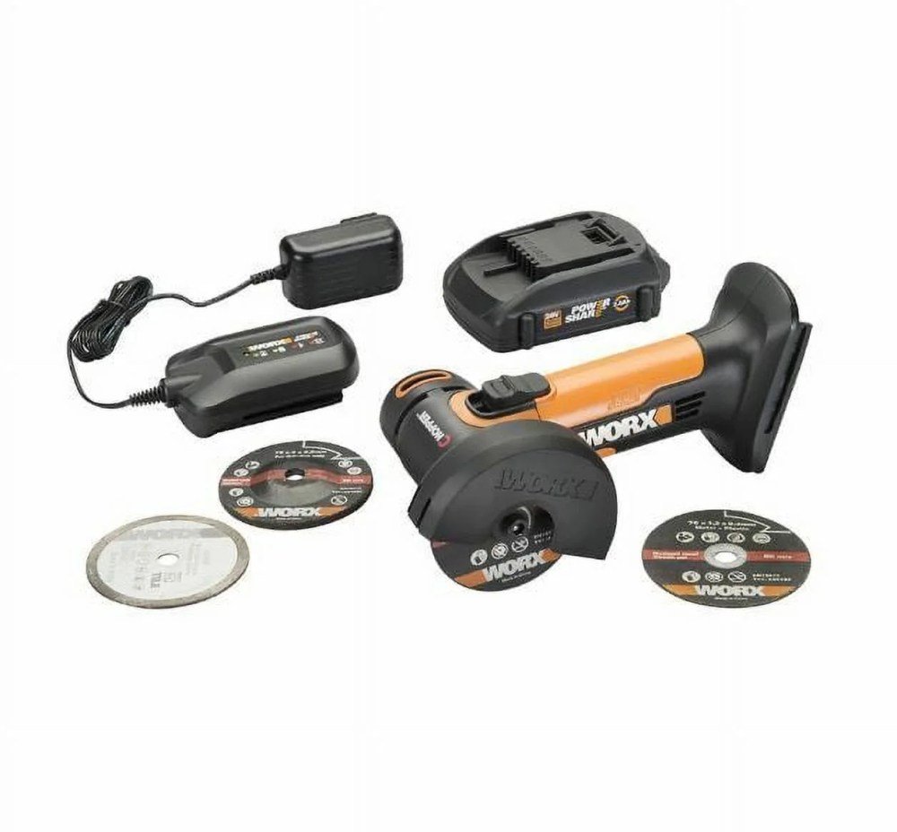 Worx WX801L 20V 3" Cordless Mini Cutter (Battery & Charger Included)