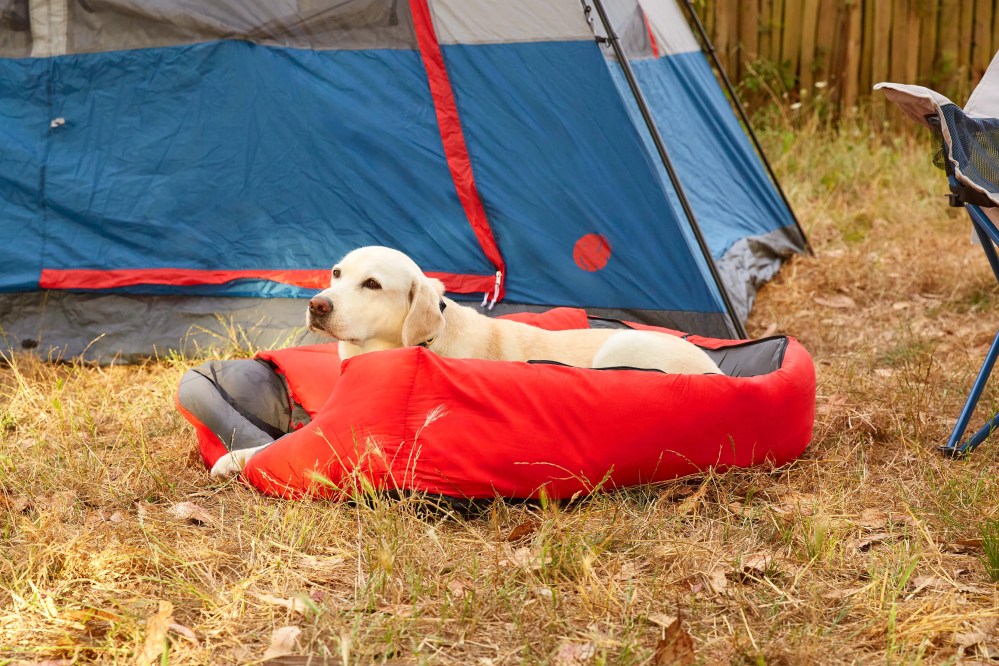 OmniCore Designs Pet Sleeping Bag (SM/Blue) with Zippered Cover for Travel, Camping, Backpacking, Hiking Good for Small and Large Pets Use as Pet Beds, Pet Mats or Pet Blanket - Image 4